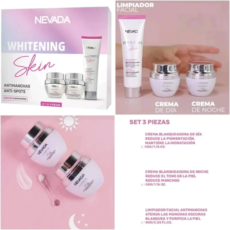 Set De Skincare Para Las Manchas De Niacinamida Y Arbutin