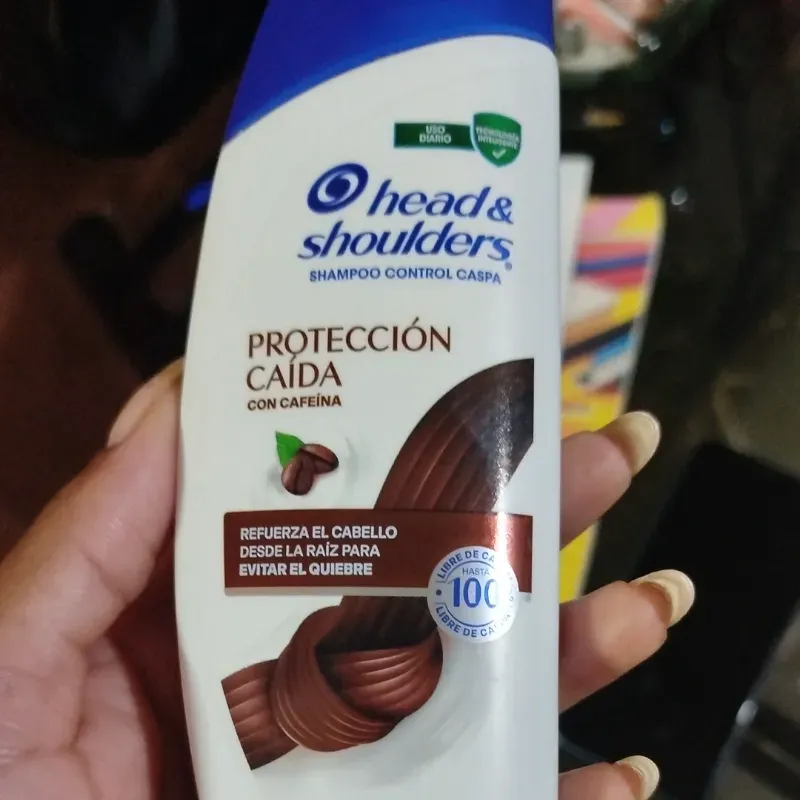 Shampoo Head & Shoulders Anticaspa Anti- Quiebre Con Cafeína