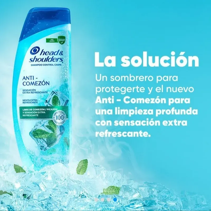 Shampoo Head Shoulders & Shoulders Anticaspa Anti-Comezòn
