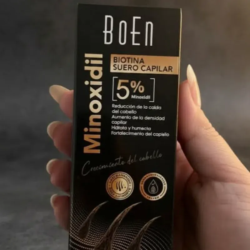 Suero Capilar De Minoxidil Con Biotina 
