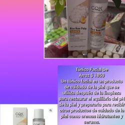 Tónico Facial De Arroz Con Ácido Hialurónico 