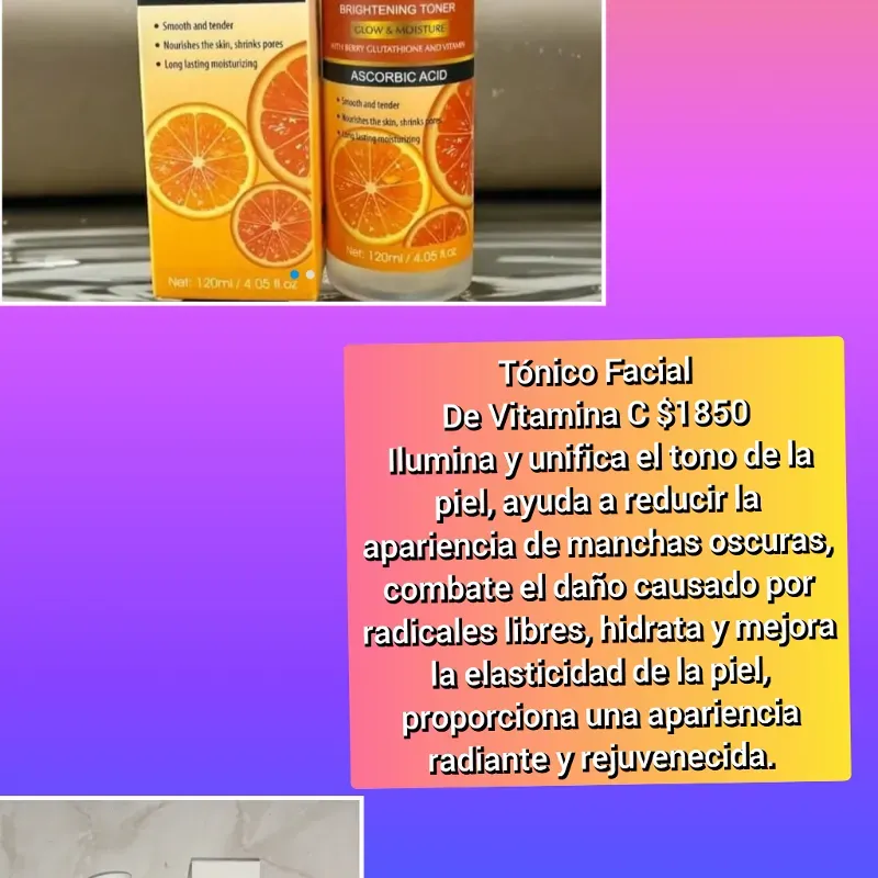 Tónico Facial De Vitamina C 