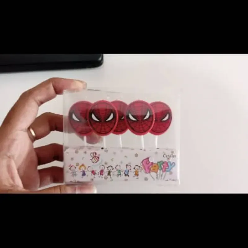 Set de velas para cumpleaños 