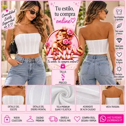 Corset top blanco