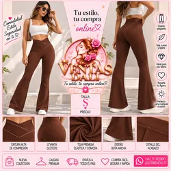 Leggings campana marron