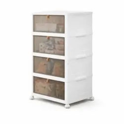 ORGANIZADOR MODULAR DE 4 COMPARTIMENTO CON RUEDAS