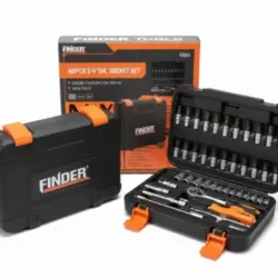 Set de Llaves 1/4¨ 46 Piezas