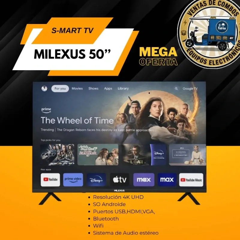 *S-MART TV MILEXUS 50’’*