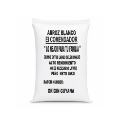 Sacos de Arroz 25kg  P