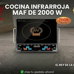 COCINA INFLAROJO MAF 2000W:30USD