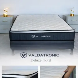 COLCHON CAMERO  AL VACIO  VALDATRONIX DE LUJO 25CM ALTURA:180USD