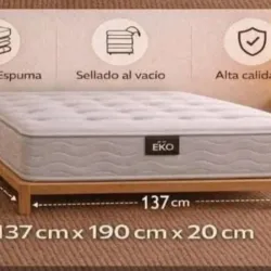 COLCHON CAMERO EKO sellado al vacío: 155 USD