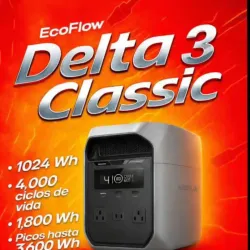 Ecoflow Delta 3 Clasica   690 USD