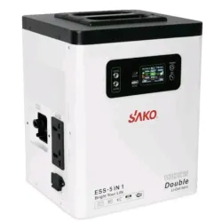 ESTACIÓN DE ENERGÍA SAKO DE 1KW INVERSOR CON BATERÍA DE 2KW: 750 USD.