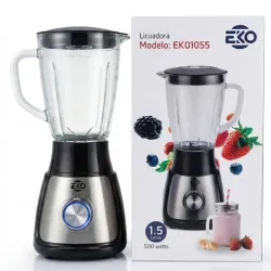 LICUADORA EKO 500W VASO CRISTAL:30USD
