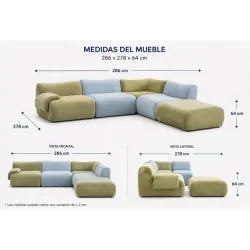 Mueble Modular sellado al vacío 1320 usd