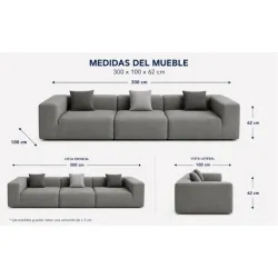 Mueble Modular sellado al vacío 820 usd