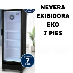 NEVERA EXIBIDORA EKO 7 PIES: $530USD