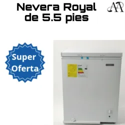 NEVERA ROYAL 5.5 PIES CON LUZ INTERIOR Y LLAVE:210USD