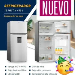 REFRIGERADOR EKO 16 PIES CONGELACIÓN SECA CON DISPENSADOR DE AGUA: 620 USD