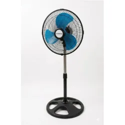 Ventilador de pedestal tipo ciclón  de 10 pulgadas 30 USD 