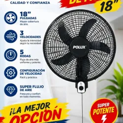 VENTILADOR POLUX DE PARED 18 35