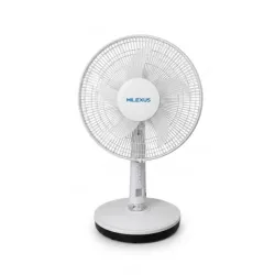 Ventilador recargable milexus de mesa de 16 pulgadas 60 USD 