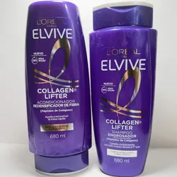 Juego de shampoo y acondicionador Loreal ELVIVE Colagen