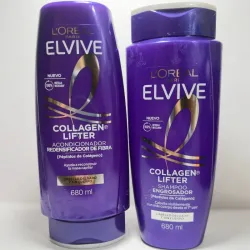 Juego de shampoo y acondicionador LOREAL ELVIVE colageno