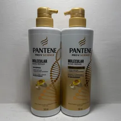 Juego de shampoo y acondicionador PANTENE 510 ml molecular