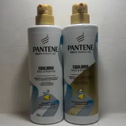 Juego de shampoo y acondicionador Pantene Equilibrio