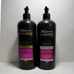 Juego de shampoo y acondicionador TRESemmé regeneración molecular