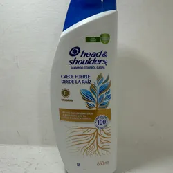 Shampoo head shoulders crecimiento de raíz
