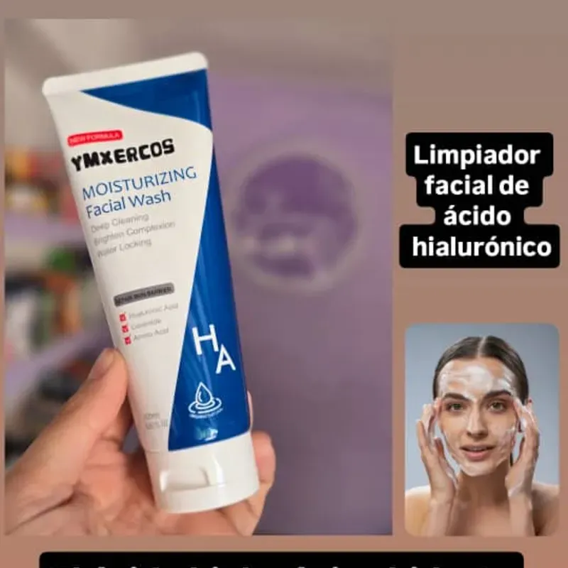 Limpiador Facial de Ácido Hialurónico