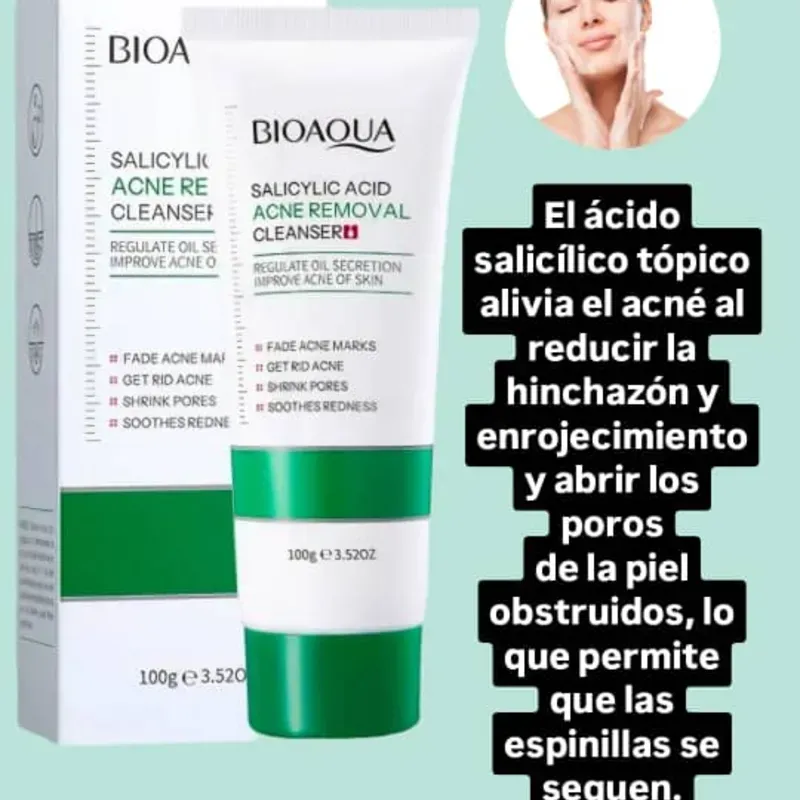 Limpiador Facial de Ácido Salicílico