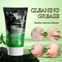 Limpiador Facial de Carbón Bambú