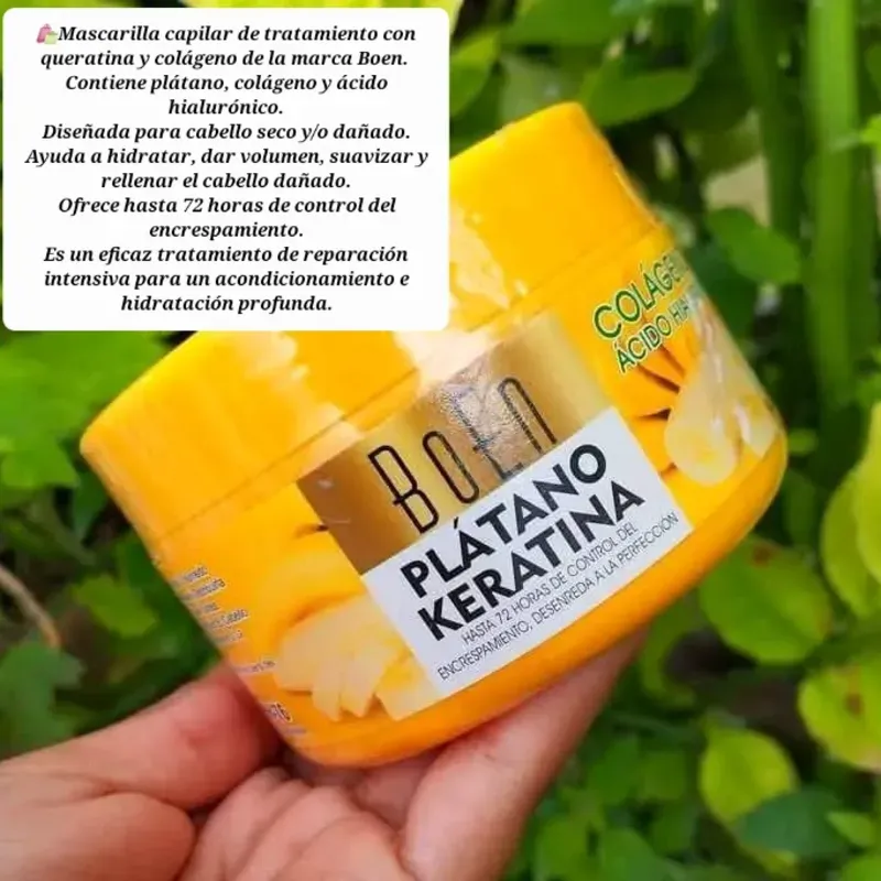 Mascarilla Capilar de Plátano 🍌 