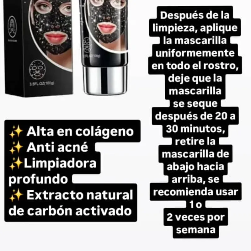 Mascarilla de Carbón Peel-Off