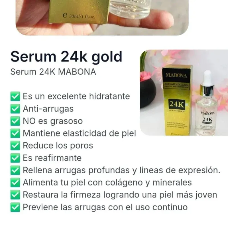 Sérum 24K Gold