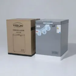 Nevera Nevera Vision 4.1 Pies Gris. Garantía 6 meses.