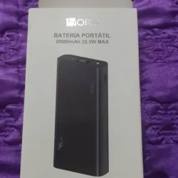 Cargador portatil para teléfonos 20mil mha