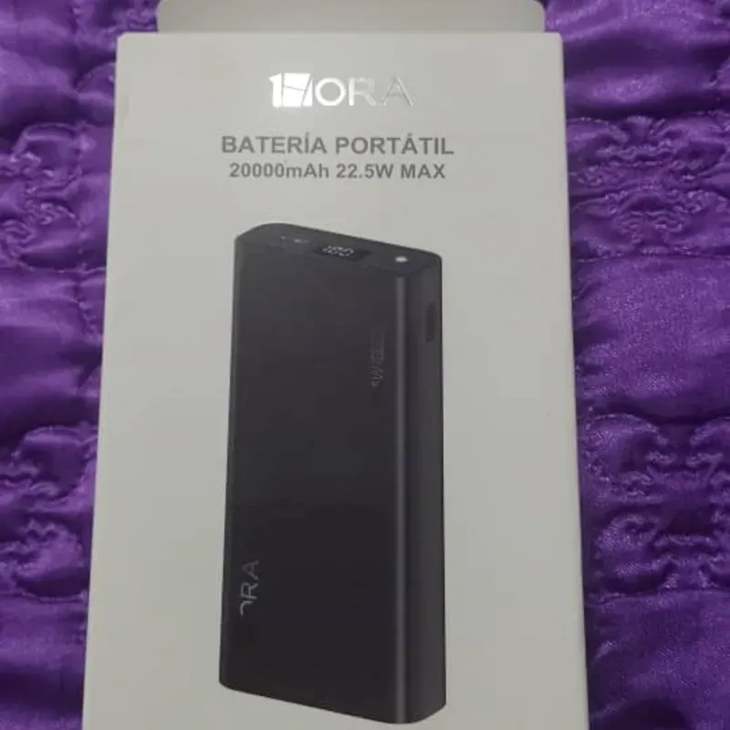 Cargador portatil para teléfonos 20mil mha