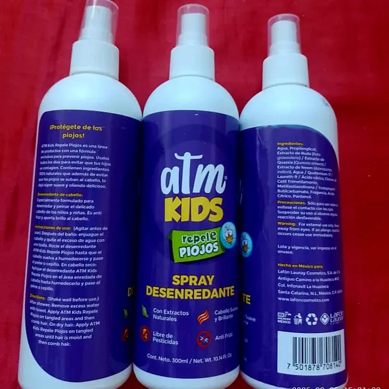 Spray Antipiojos