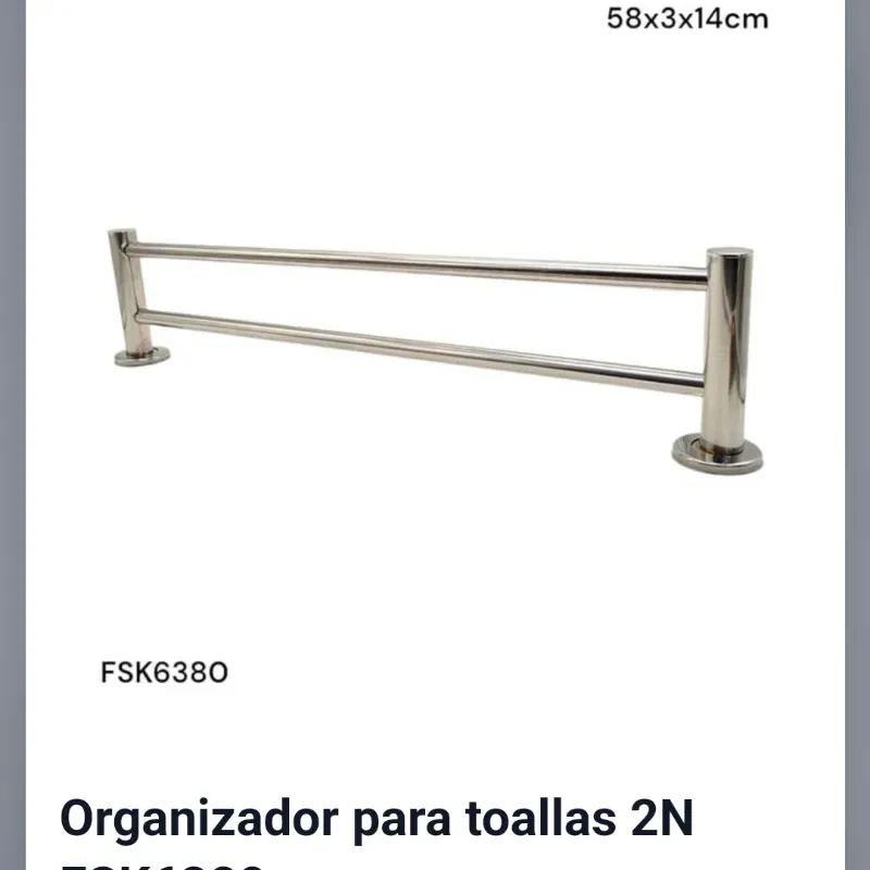 Toallero metalico