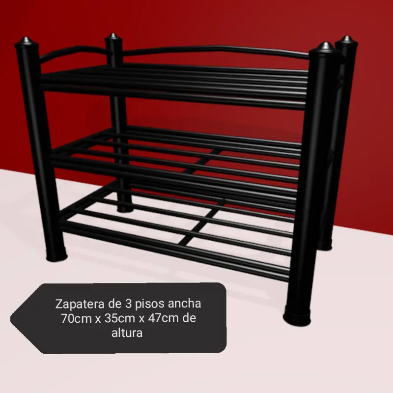 Zapatera de 3 pisos xl
