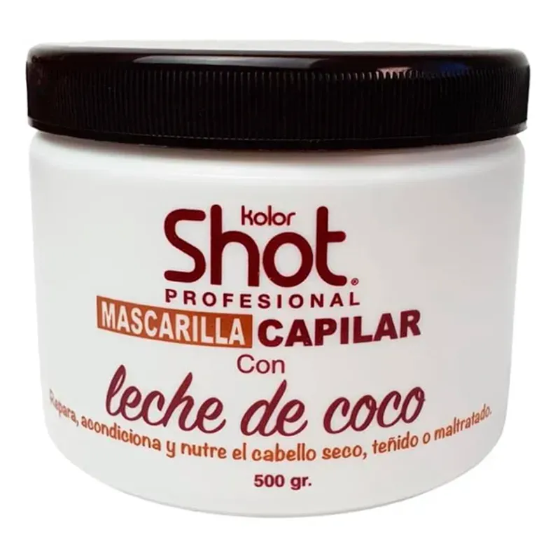 Mascarilla capilar con leche de coco Shot