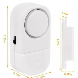 Alarma para puerta o ventana con sensor