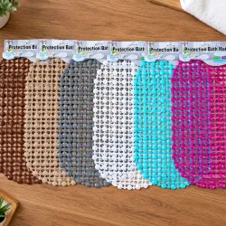 Alfombra antirresvalante para baño