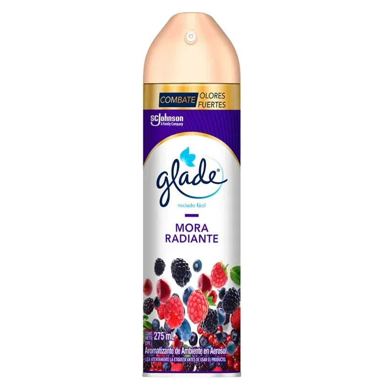 Aromatizante Glade en aerosol Mora radiante 🍒🫐