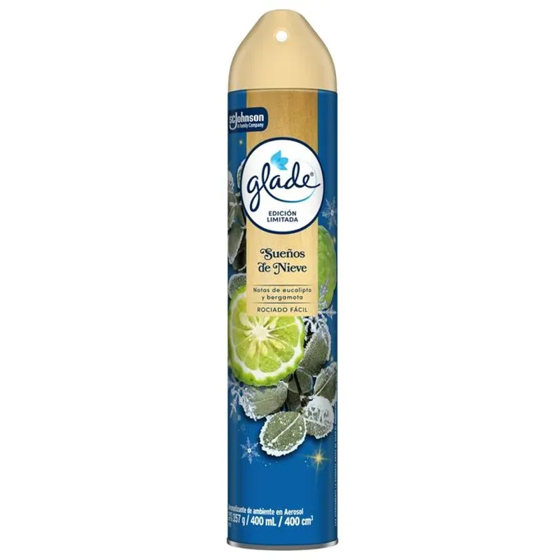 Aromatizante Glade en aerosol Sueños de nieve ❄️